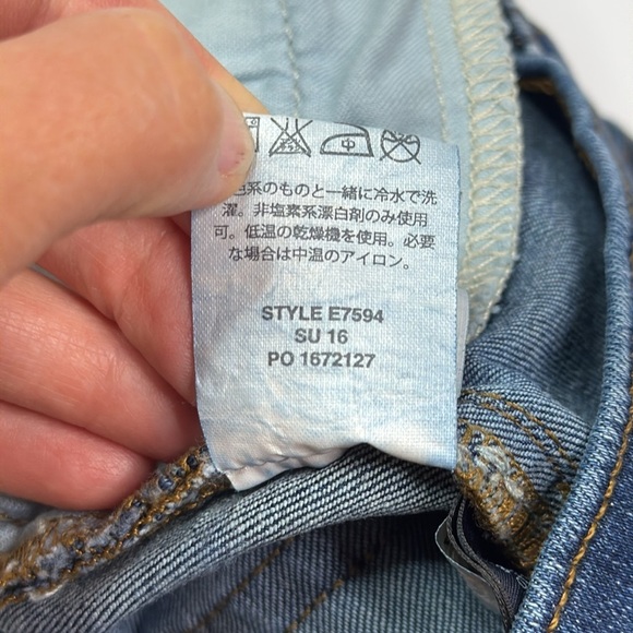 J.Crew Rolled Cuff Denim Shorts Size 26 - Picture 9 of 9